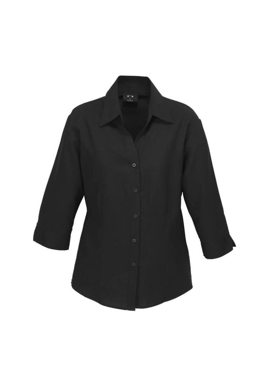 BIZ COLLECTION LB3600 3/4SL LADIES OASIS BLOUSE