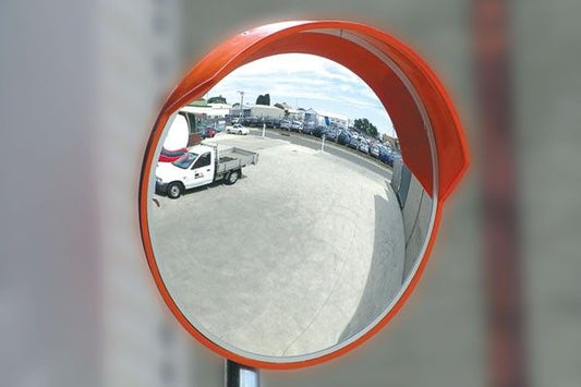 BARRIER OUTDOOR SAFETY CONVEX MIRROR