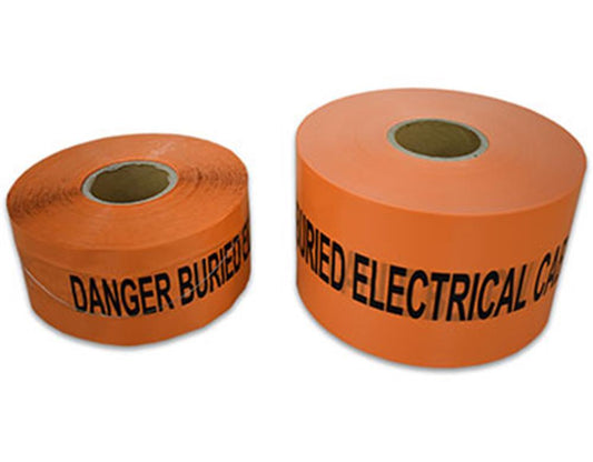 ELECTRICAL UNDERGROUND MARKER TAPE -150MM X 500M