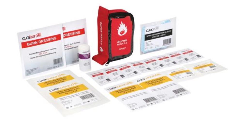 FASTAID FAMB30 M1 BURNS FIRST AID MODULE-SOFT PACK