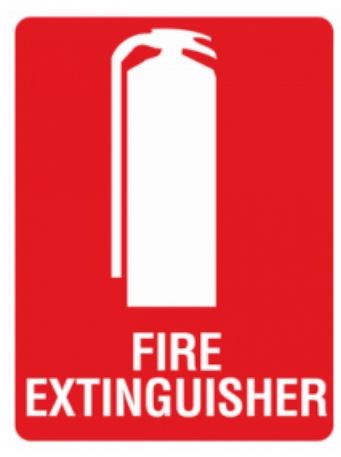 Fire Location Sign FIRE EXTINGUISHER LOCATION SIGN – All Trades Safety & Workwear Supplies