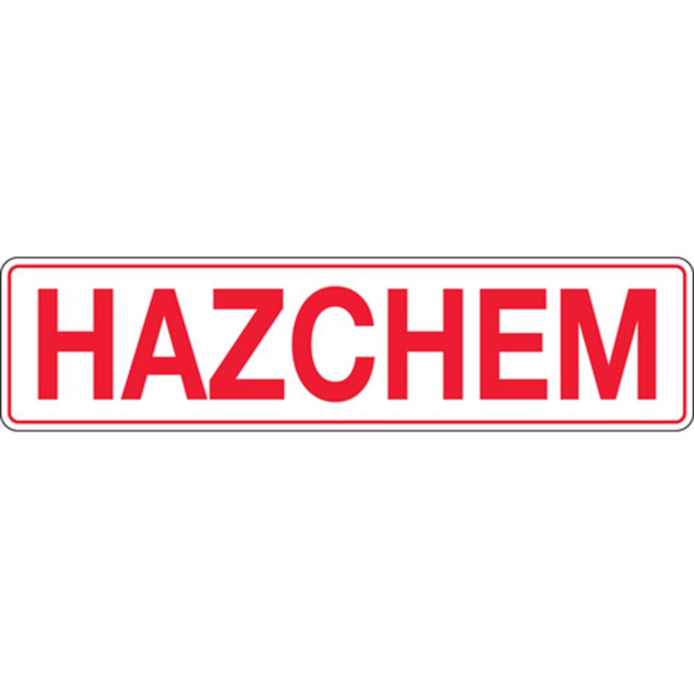 HAZCHEM SITE SAFETY SIGN