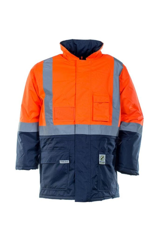 XAX 18560 REFLECTIVE HI VIS MASTER-VIZ JACKET