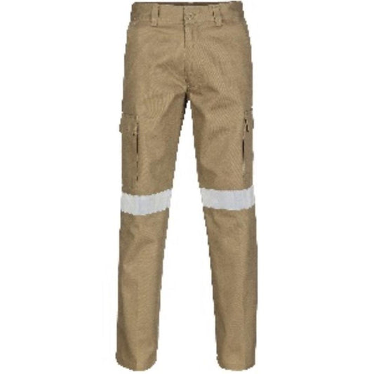 DNC 3319 REFLECTIVE COTTON DRILL CARGO TROUSER