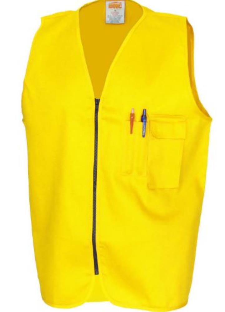 DNC 3403 PATRON SAINT HI VIS FR/ARC RATED COTTON SAFETY VEST