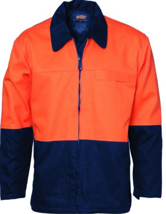 DNC 3868 HI VIS PROTECTOR DRILL JACKET