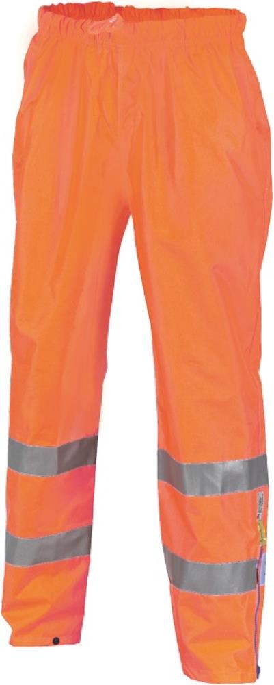 DNC 3872 REFLECTIVE HI VIS OXFORD BREATHABLE RAIN PANT