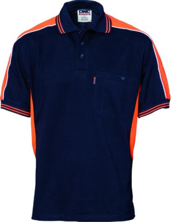 DNC 5214 S/SL POLY COTTON PANEL POLO