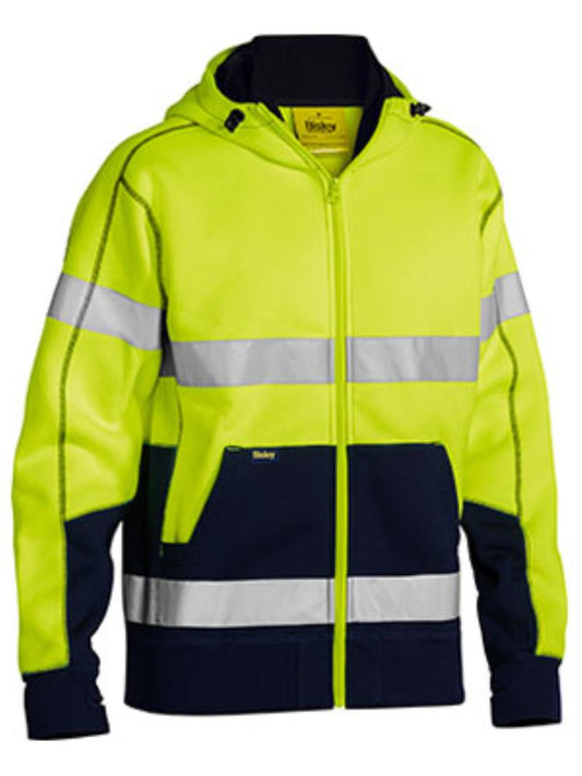 BISLEY BK6819T REFLECTIVE HI VIS FLEECE HOODIE