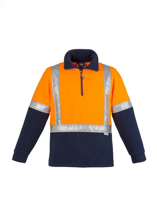 SYZMIK ZT462 REF HI VIS 1/2 ZIP FLEECE PULLOVER - H PATTERN