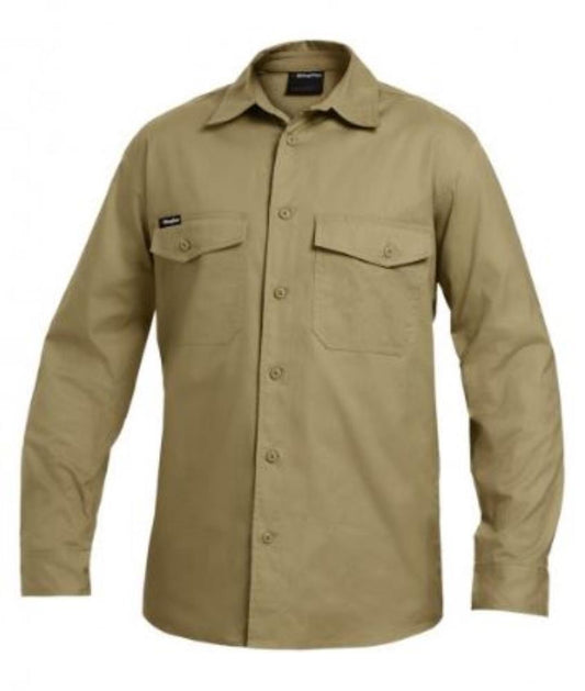 KING GEE K14820 L/SL WORKCOOL 2 SHIRT