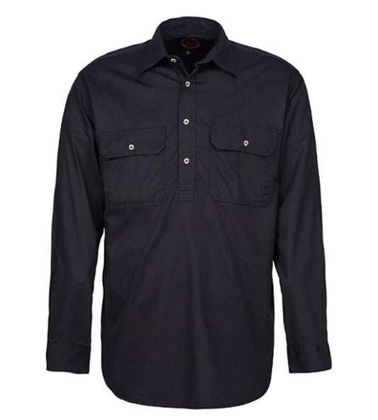 PILBARA RM200CF L/SL CLOSED FRONT SHIRT