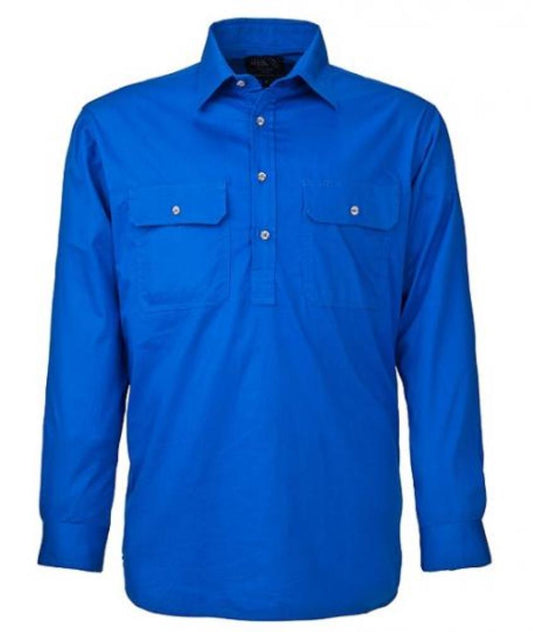 PILBARA RM200CF L/SL CLOSED FRONT SHIRT