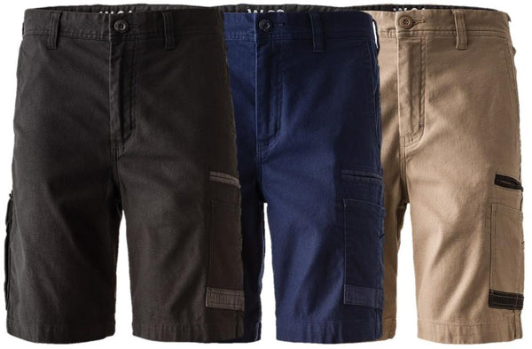 FXD WS-3W LADIES STRETCTH COTTON CARGO WORK SHORT