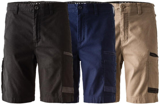FXD WS-3W LADIES STRETCTH COTTON CARGO WORK SHORT