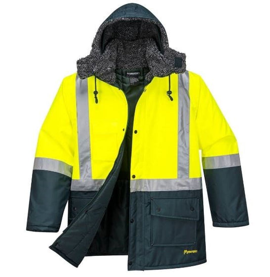 HUSKI K8044 REFLECTIVE HI VIS FREEZER JACKET