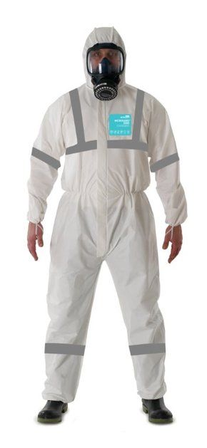 MICROGARD 2000 DISPOSABLE COVERALLS - REFLECTIVE