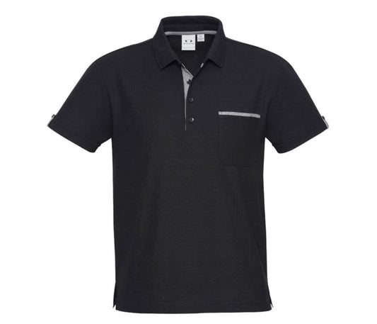 BIZ COLLECTION P305MS S/SL EDGE POLO