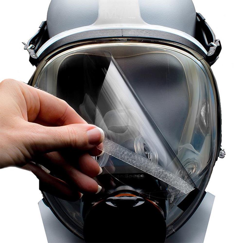 CLEANSPACE PAF-1018 FULL FACE MASK TEAR OFF VISOR ANTI-SCRATCH PROTECTORS (pack of 10) (Accessory)