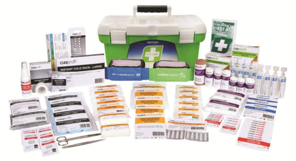 FASTAID FAR2C22 FIRST AID KIT - R2 - CONSTRUCTA MAX KIT - 1 TRAY PLASTIC PORTABLE