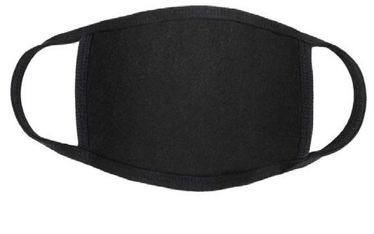 TRIPLE LAYER 150GSM COTTON FABRIC FACE MASK