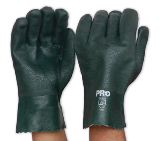 PVC DOUBLE DIPPED GLOVES GPD134-27-11"/27cm