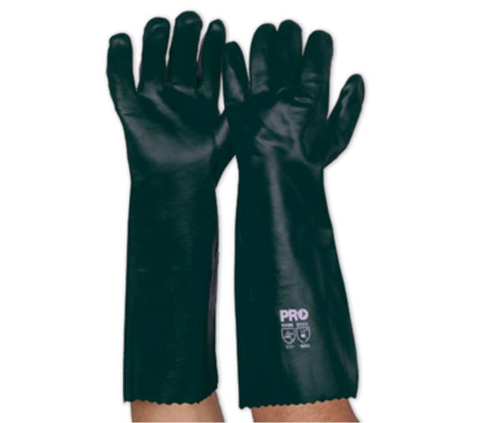 PVC45DD-GPD134/45 PVC DOUBLE DIPPED GLOVES-18"/45CM