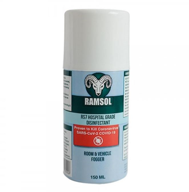 RAMSOL RS7 HOSPITAL GRADE WATER-BASED DISINFECTANT TOTAL RELEASE AEROSOL - 150ML