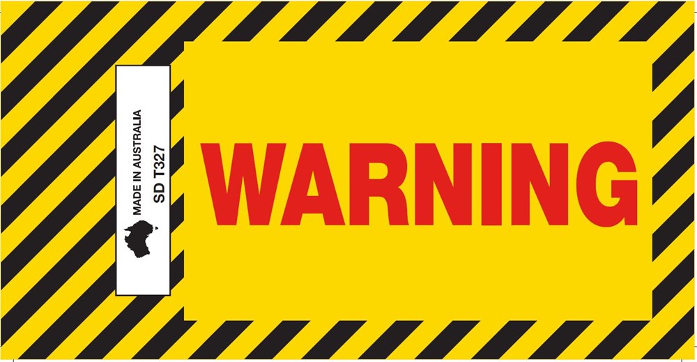 WARNING TAG SDT327 WEATHERPROOF LOCKOUT – All Trades Safety & Workwear ...