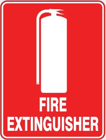 FIRE EXTINGUISHER SIGN