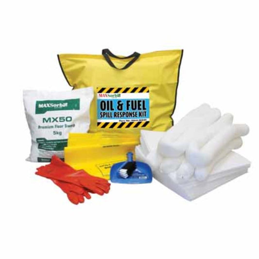 MAXSORB 80LTR OIL & FUEL SPILL KIT