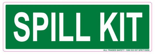 SPILL KIT VEHICLE STICKER