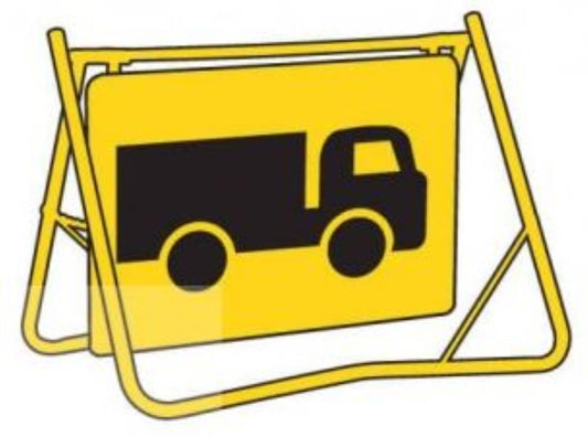TRUCK SYMBOL T2-25 SWING STAND SIGN