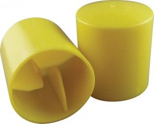 STAR POST/PICKET CAPS - YELLOW