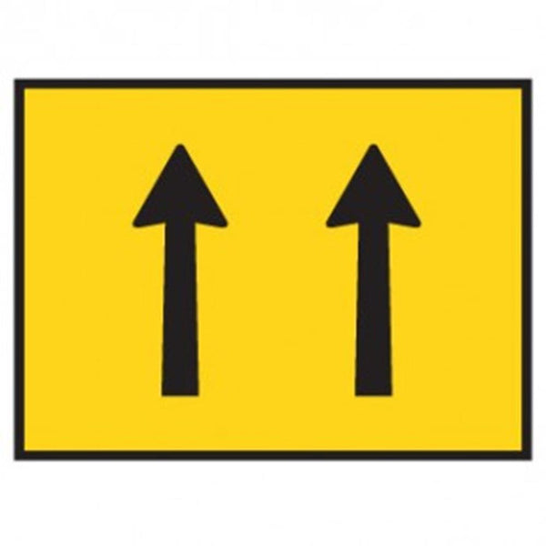 2 LANE STATUS - BOXED EDGE SIGN